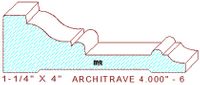 Architrave/Header 4" - 6