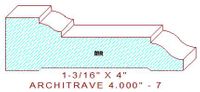 Architrave/Header 4" - 7 Architrave/Header 4" - 7