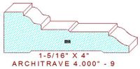 Architrave/Header 4" - 9 Architrave/Header 4" - 9