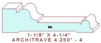 Architrave/Header 4-1/4" - 4 Architrave/Header 4-1/4" - 4