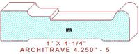 Architrave/Header 4-1/4" - 5