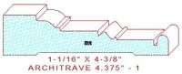 Architrave/Header 4-3/8" - 1