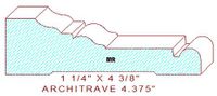 Architrave/Header 4-3/8" Architrave/Header 4-3/8"