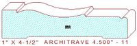 Architrave/Header 4-1/2" - 11 Architrave/Header 4-1/2" - 11