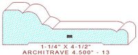 Architrave/Header 4-1/2" - 13 Architrave/Header 4-1/2" - 13