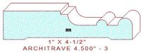 Architrave/Header 4-1/2" - 3