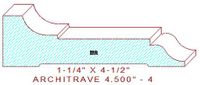 Architrave/Header 4-1/2" - 4 Architrave/Header 4-1/2" - 4
