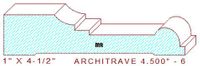 Architrave/Header 4-1/2" - 6 Architrave/Header 4-1/2" - 6