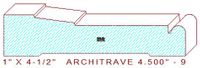 Architrave/Header 4-1/2" - 9 Architrave/Header 4-1/2" - 9