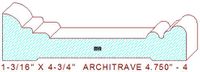 Architrave/Header 4-3/4" - 4