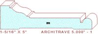 Architrave/Header 5" - 1