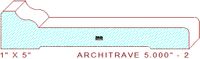 Architrave/Header 5" - 2