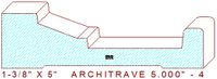 Architrave/Header 5" - 4