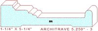 Architrave/Header 5-1/4" - 3