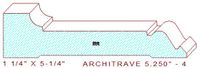 Architrave/Header 5-1/4" - 4