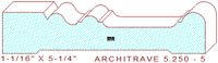Architrave/Header 5-1/4" - 5 Architrave/Header 5-1/4" - 5