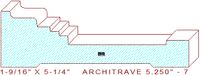 Architrave/Header 5-1/4" - 7 Architrave/Header 5-1/4" - 7