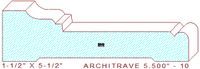 Architrave/Header 5-1/2" - 10