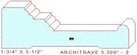 Architrave/Header 5-1/2" - 2 Architrave/Header 5-1/2" - 2