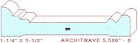 Architrave/Header 5-1/2" - 8