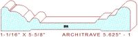 Architrave/Header 5-5/8" - 1 Architrave/Header 5-5/8" - 1