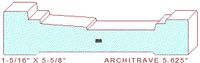 Architrave/Header 5-5/8" Architrave/Header 5-5/8"
