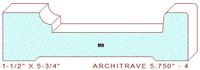 Architrave/Header 5-3/4" - 4