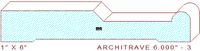 Architrave/Header 6" - 3