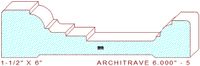 Architrave/Header 6" - 5 Architrave/Header 6" - 5