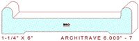 Architrave/Header 6" - 7