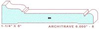 Architrave/Header 6" - 8