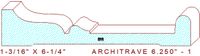 Architrave/Header 6-1/4" - 1