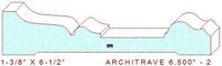 Architrave/Header 6-1/2" - 2 Architrave/Header 6-1/2" - 2
