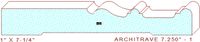 Architrave/Header 7-1/4" - 1 Architrave/Header 7-1/4" - 1