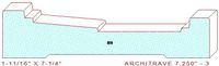 Architrave/Header 7-1/4" - 3 Architrave/Header 7-1/4" - 3