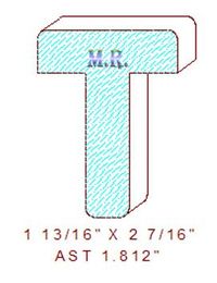 T-Astragal 1-13/16"