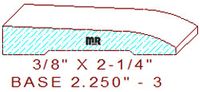 Baseboard 2-1/4" - 3