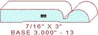 Baseboard 3" - 13 Baseboard 3" - 13