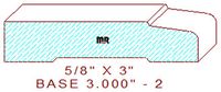 Baseboard 3" - 2 Baseboard 3" - 2