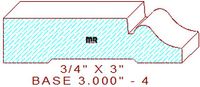 Baseboard 3" - 4 Baseboard 3" - 4