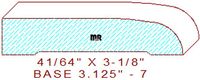 Baseboard 3-1/8" - 7