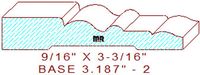 Baseboard 3-3/16" - 2 Baseboard 3-3/16" - 2