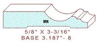 Baseboard 3-3/16" - 8 Baseboard 3-3/16" - 8