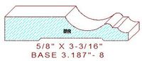 Baseboard 3-3/16" - 8 