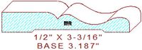 Baseboard 3-3/16" Baseboard 3-3/16"