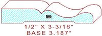 Baseboard 3-3/16"