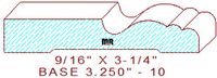Baseboard 3-1/4" - 10 Baseboard 3-1/4" - 10