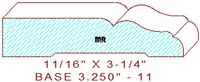 Baseboard 3-1/4" - 11