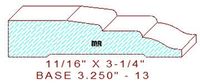 Baseboard 3-1/4" - 13 Baseboard 3-1/4" - 13