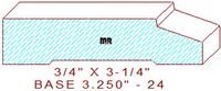 Baseboard 3-1/4" - 24